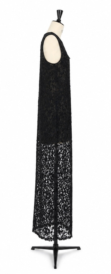 ROBE EN DENTELLE FLOQUÉE