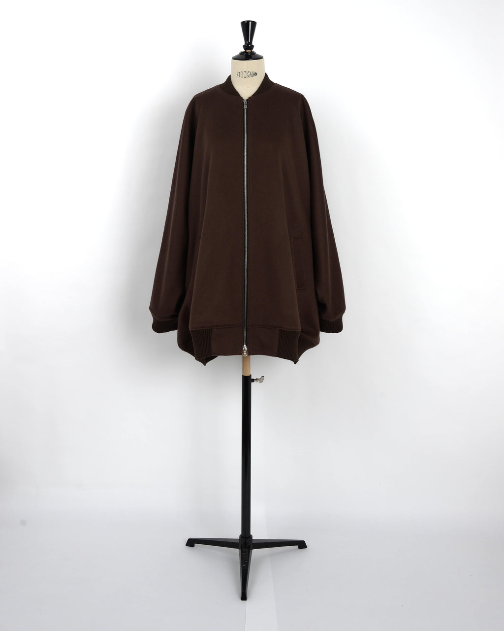 Cocoon Blouson Coat