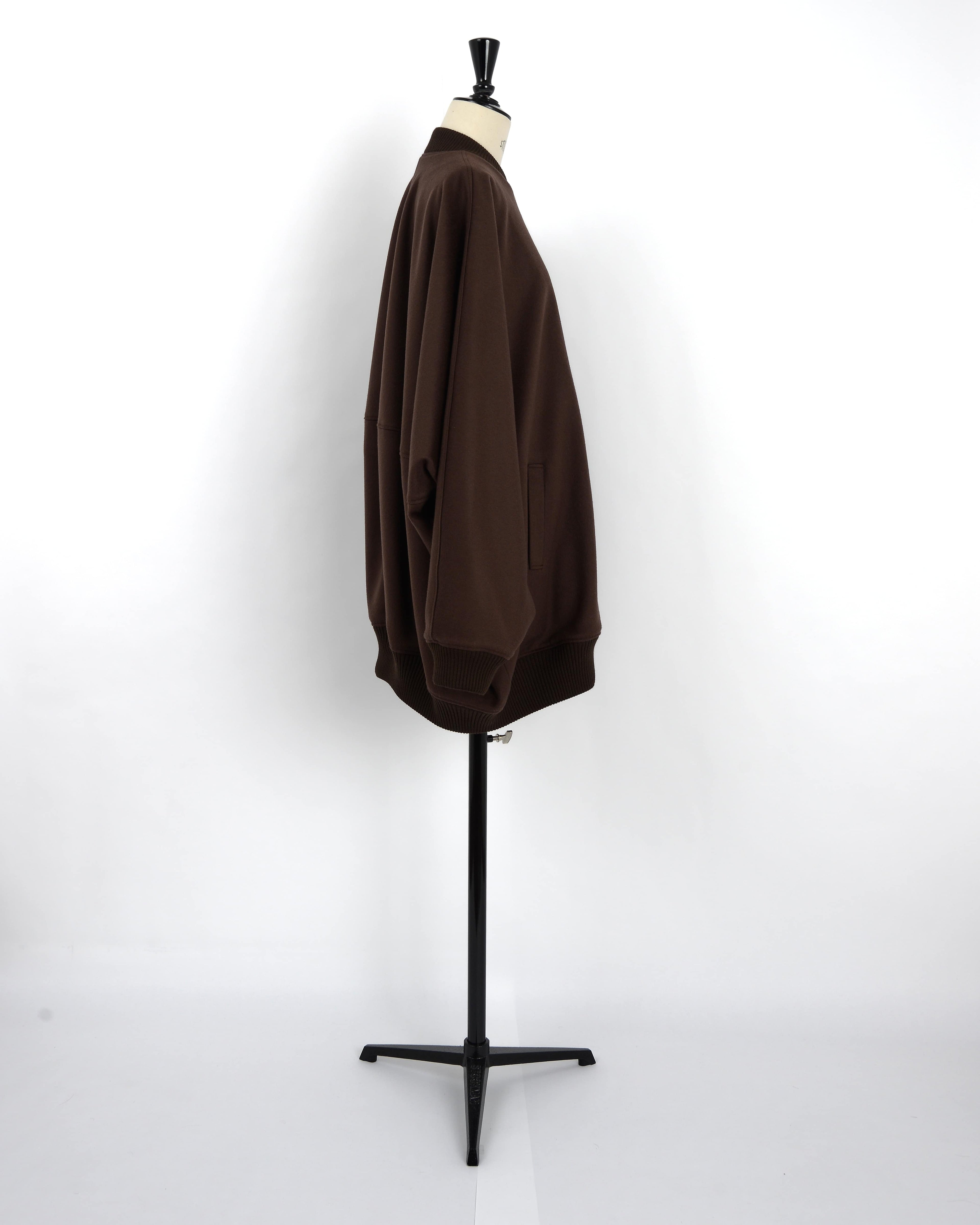 Cocoon Blouson Coat