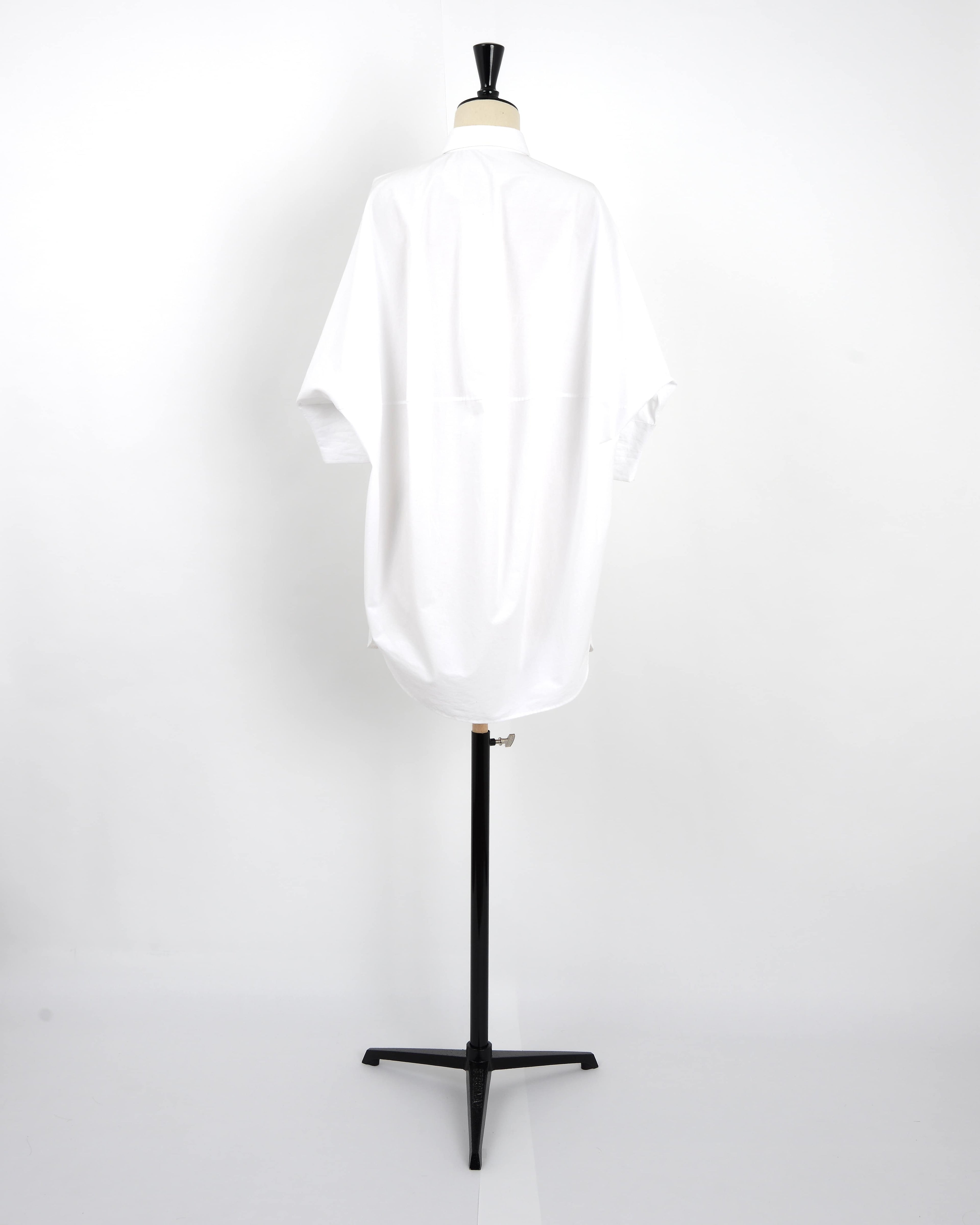 Cocoon Shirt Mini Dress